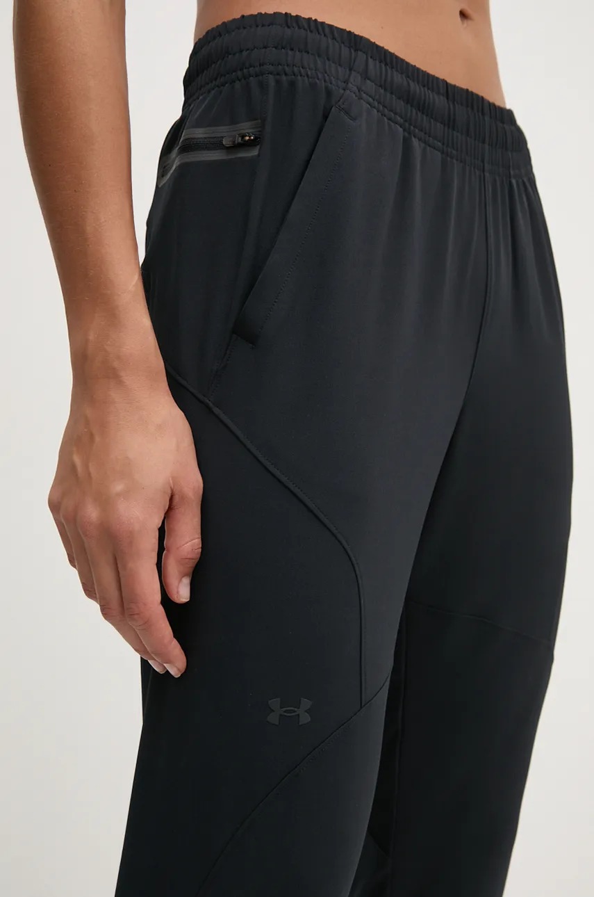 Штани для тренувань Under Armour Unstoppable колір чорний однотонні 1376926 