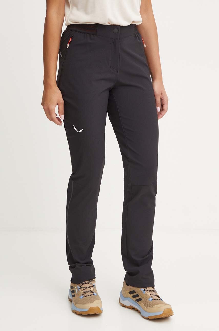Salewa pantaloni de exterior Pedroc 2 culoarea negru, 00.0000028705