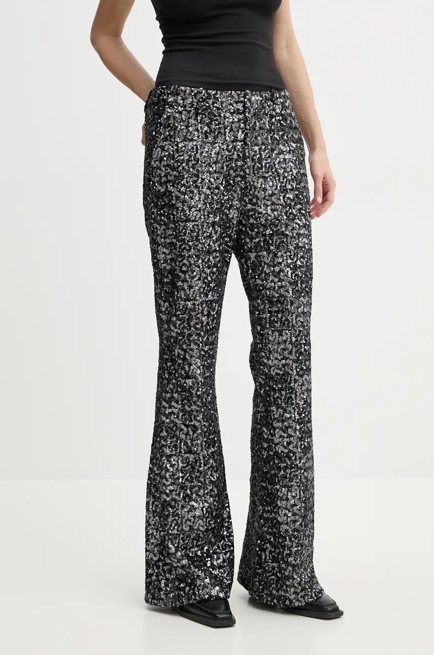 Παντελόνι ZADIG&VOLTAIRE χρώμα: μαύρο, WWPA00808 φωτογραφία