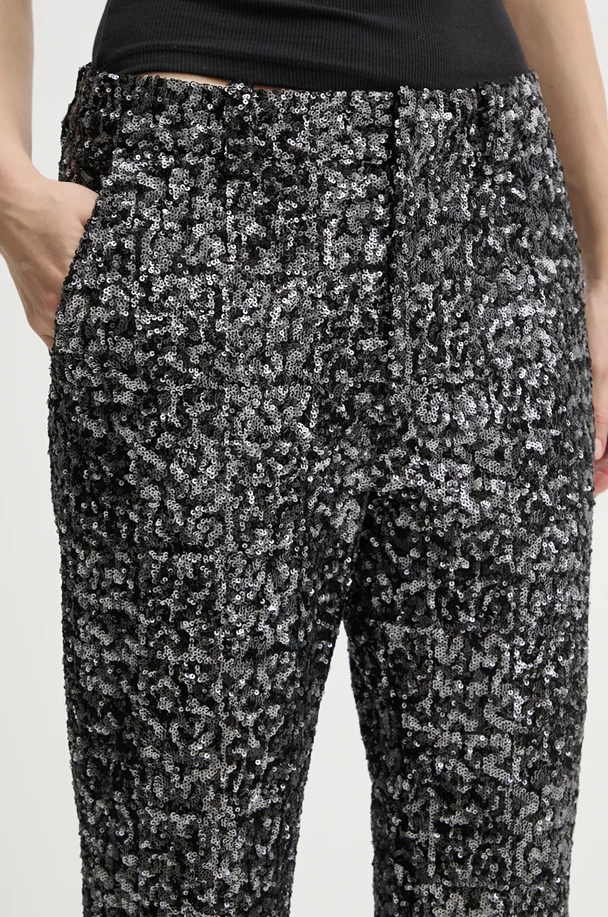 Παντελόνι ZADIG&VOLTAIRE χρώμα: μαύρο, WWPA00808 φωτογραφία