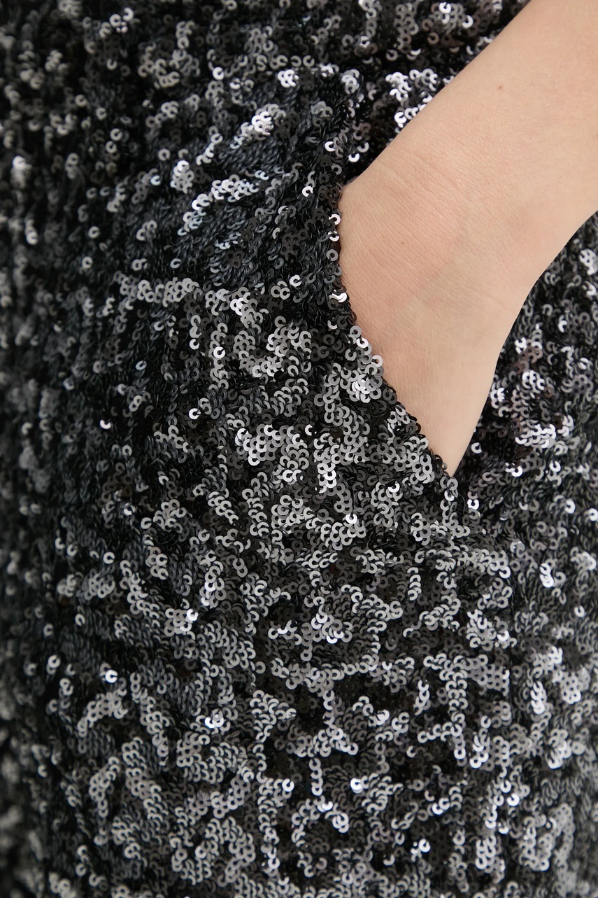 Παντελόνι ZADIG&VOLTAIRE χρώμα: μαύρο, WWPA00808 φωτογραφία