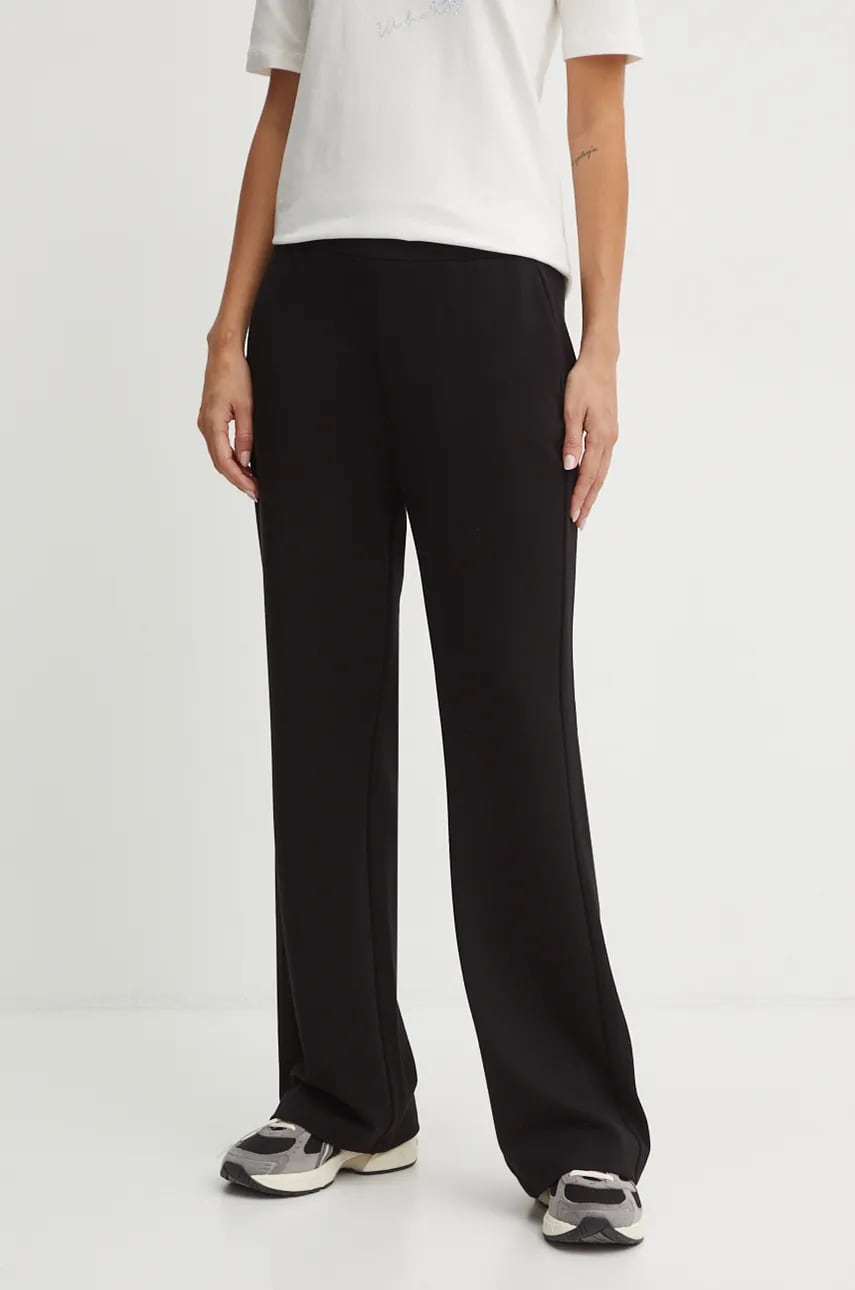 Sportalm pantaloni de trening culoarea negru, neted, 1816538752 Sportalm pantaloni de trening culoarea negru, neted, 1816538752