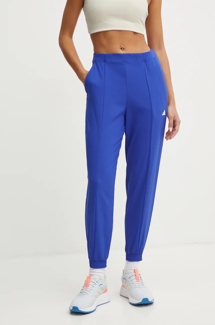 adidas Performance pantaloni de antrenament Train Essentials high waist, IX1033 adidas Performance pantaloni de antrenament Train Essentials high waist, IX1033