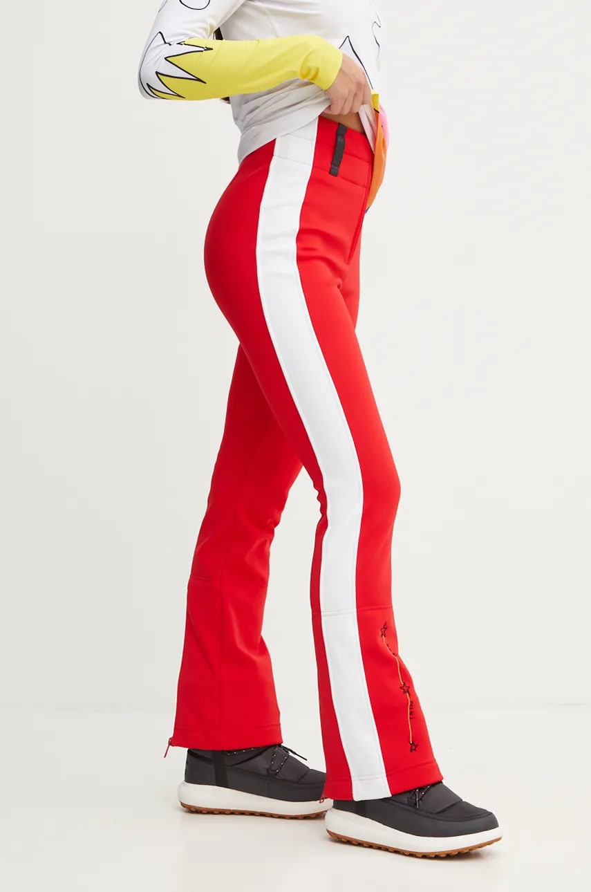 Rossignol pantaloni de schi Sisrius x JCC culoarea rosu, RLMWP18 Rossignol pantaloni de schi Sisrius x JCC culoarea rosu, RLMWP18