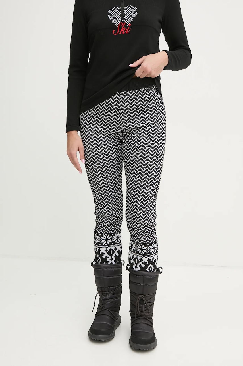 Newland pantaloni de trening Lorelei culoarea negru, modelator, N46598.108 Newland pantaloni de trening Lorelei culoarea negru, modelator, N46598.108