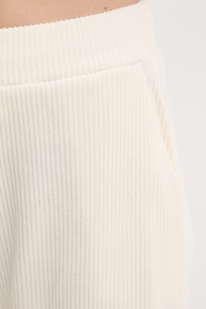 Παντελόνι φόρμας Abercrombie & Fitch χρώμα: μπεζ, KI147-4076 φωτογραφία