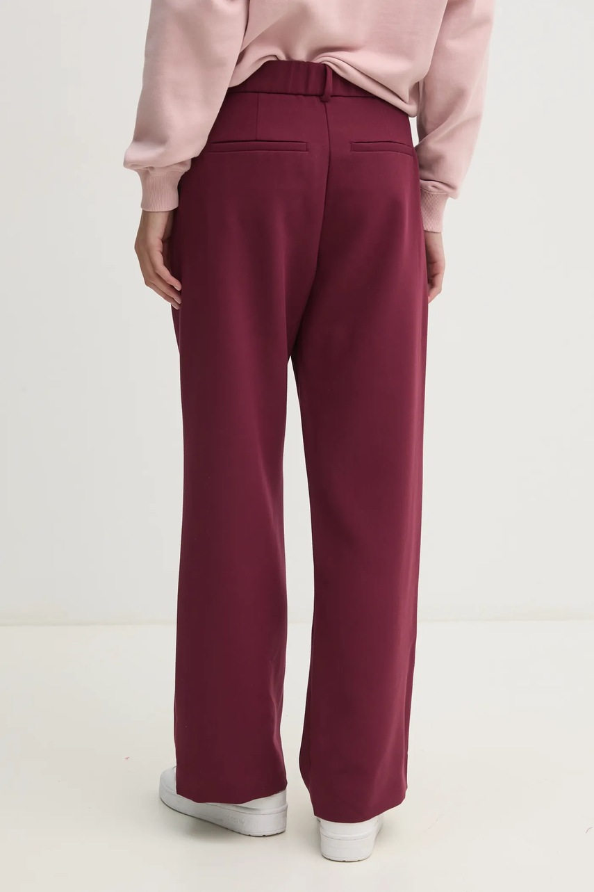 Παντελόνι Abercrombie & Fitch χρώμα: μπορντό, KI156-4475 φωτογραφία