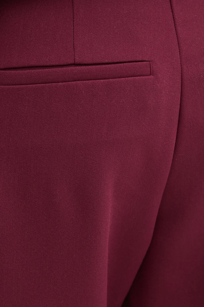 Παντελόνι Abercrombie & Fitch χρώμα: μπορντό, KI156-4475 φωτογραφία