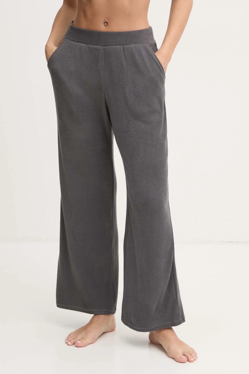 Hollister Co. pantaloni de trening culoarea gri, uni, KI346-4033 Hollister Co. pantaloni de trening culoarea gri, uni, KI346-4033