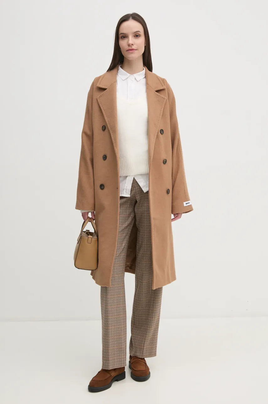 Брюки Pedro del Hierro женские цвет бежевый прямые высокая посадка 7608787 Брюки Pedro del Hierro женские цвет бежевый прямые высокая посадка 7608787