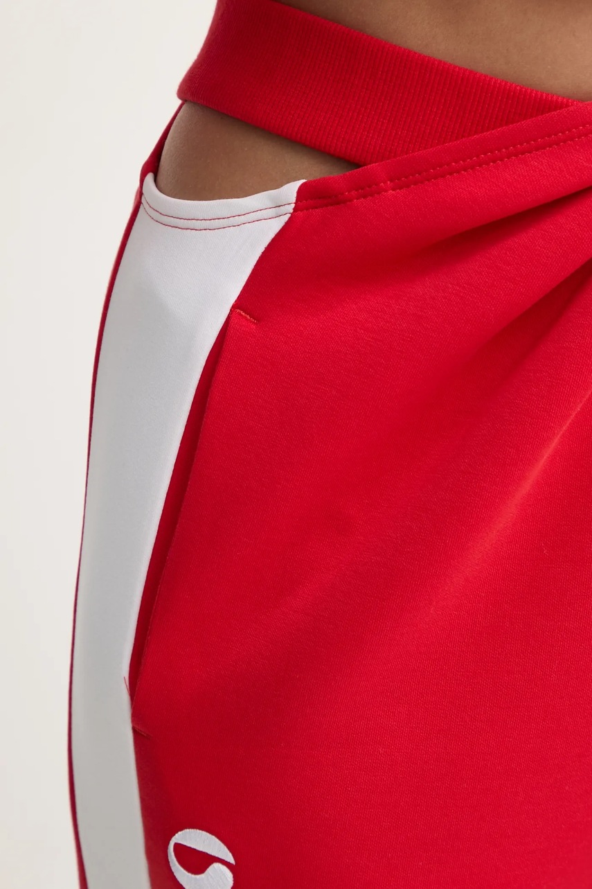 Παντελόνι φόρμας Coperni x Puma χρώμα: κόκκινο, 628303 φωτογραφία