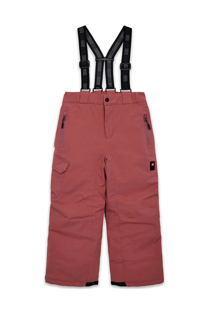 Lego pantaloni de schi pentru copii LWPHILO 800 culoarea roz, 11010842