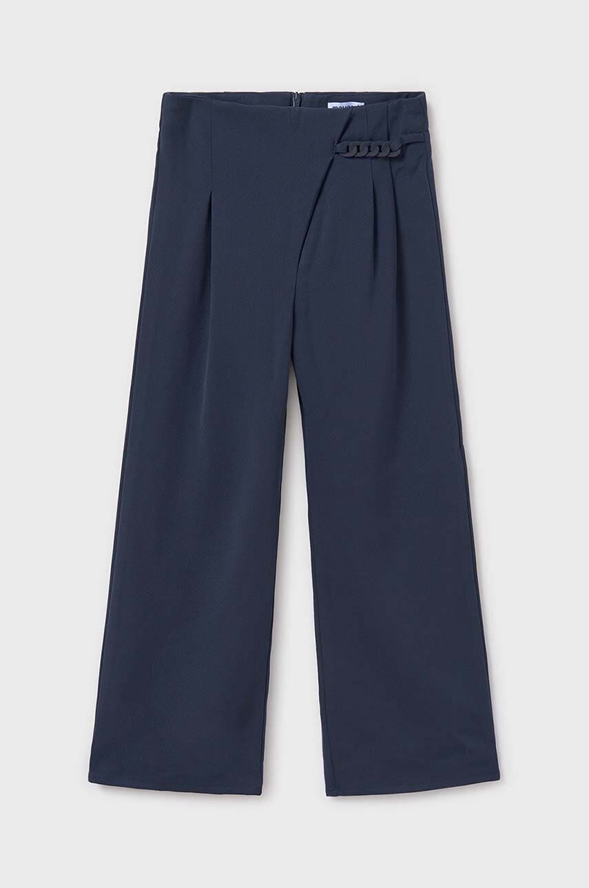 Mayoral pantaloni copii culoarea negru, neted, 7543 Mayoral pantaloni copii culoarea negru, neted, 7543