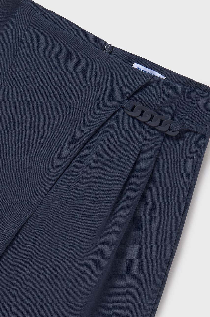 Детские брюки Mayoral цвет чёрный однотонные 7543