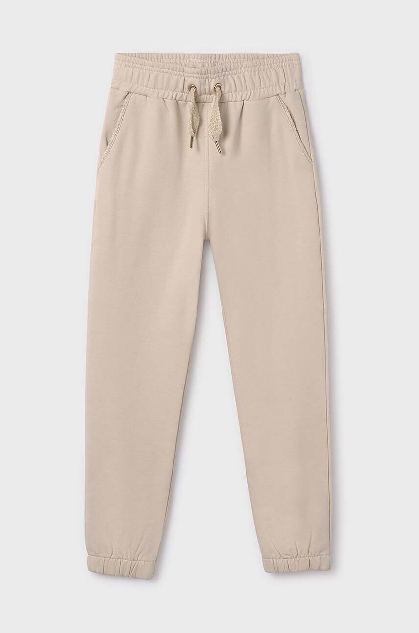 Mayoral pantaloni de trening pentru copii Dresowe jogger culoarea gri, neted, 7548