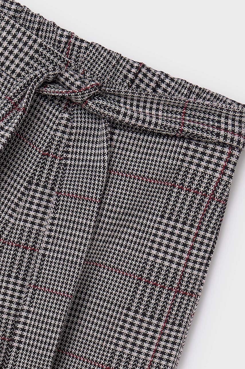 Дитячі штани Mayoral колір червоний візерунок 7552 Дитячі штани Mayoral колір червоний візерунок 7552