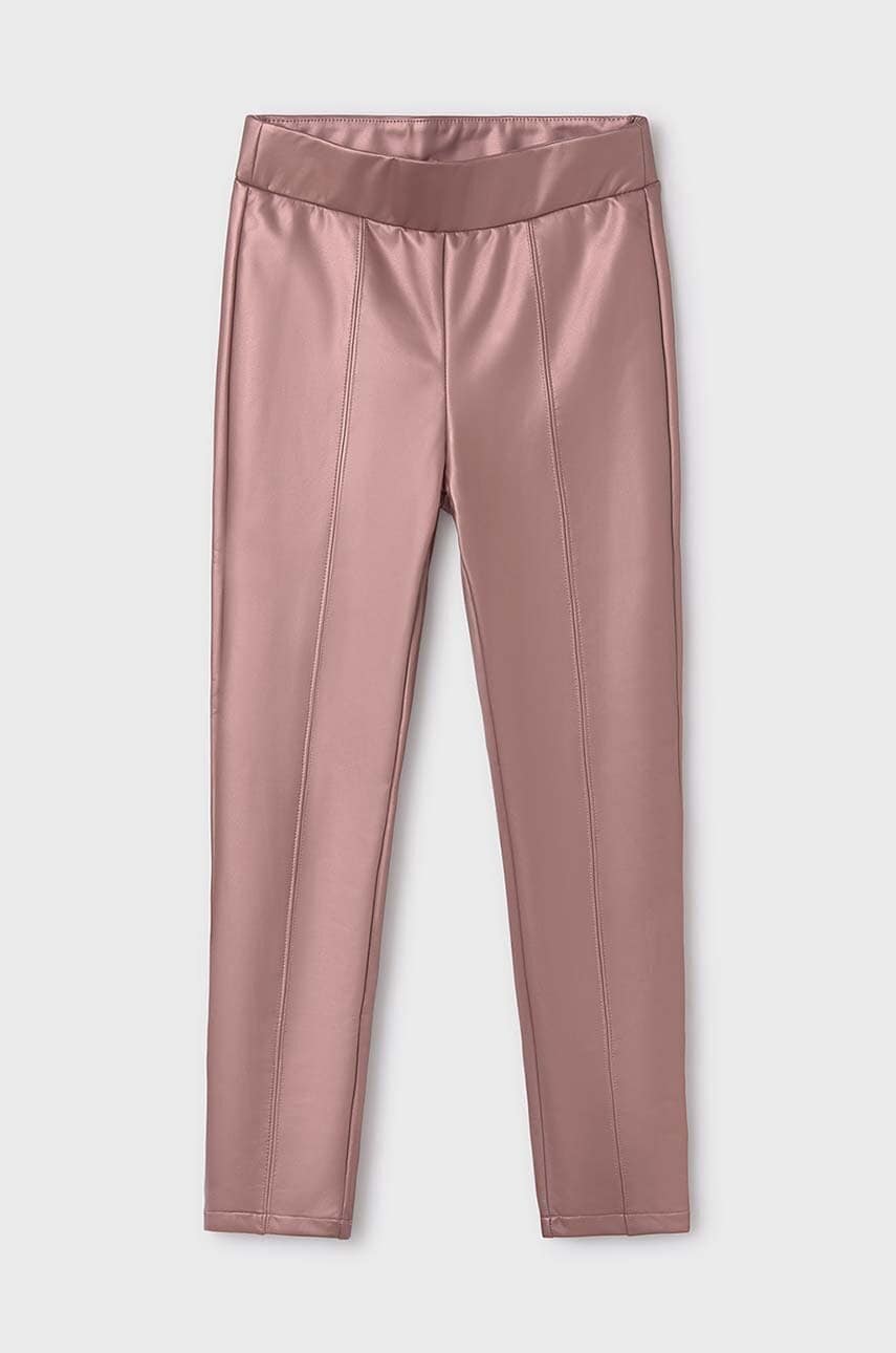 Mayoral pantaloni copii culoarea roz, neted, 7750 Mayoral pantaloni copii culoarea roz, neted, 7750