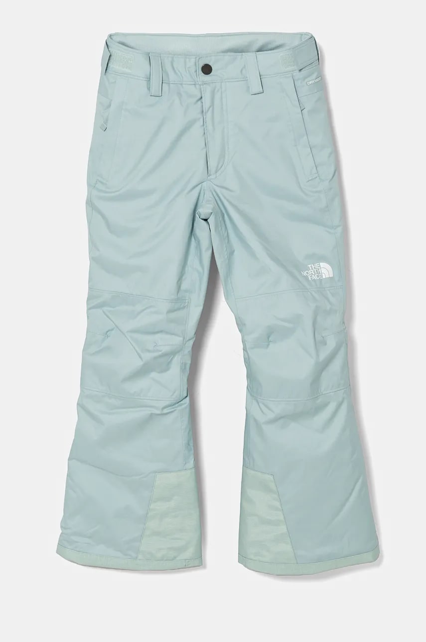 The North Face pantaloni pentru sporturi de iarna pentru copii FREEDOM INSULATED PANT culoarea turcoaz, NF0A88UH1OC1