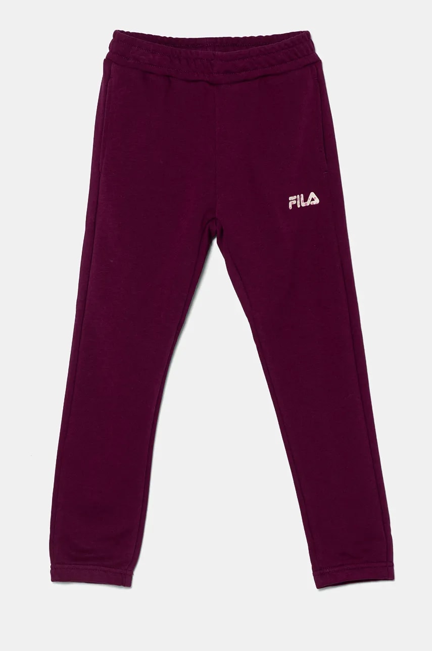 Fila pantaloni de trening pentru copii LIETZEN culoarea violet, neted, FAK0373 Fila pantaloni de trening pentru copii LIETZEN culoarea violet, neted, FAK0373