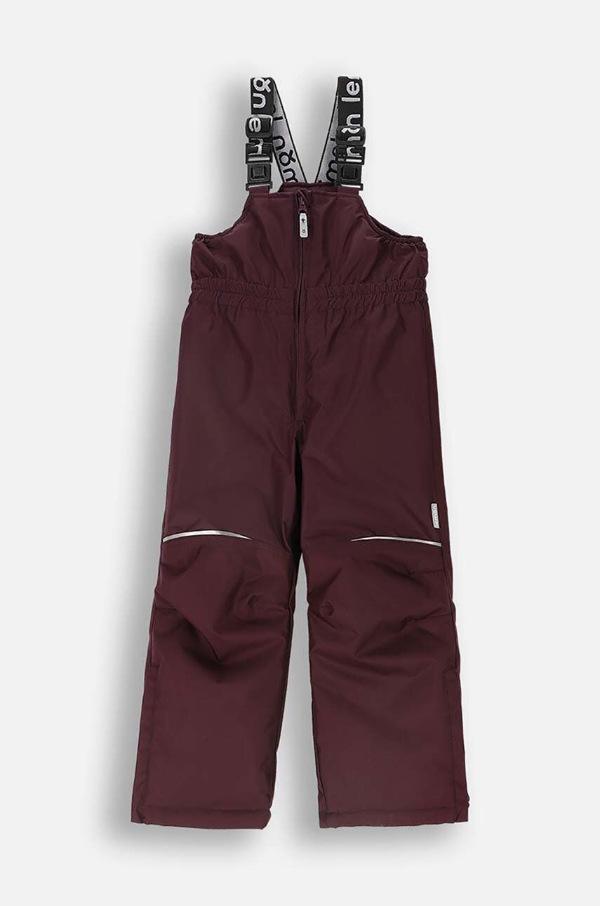 Lemon Explore pantaloni de schi pentru copii culoarea violet, OUTERWEAR SNOW&SKI GIRL