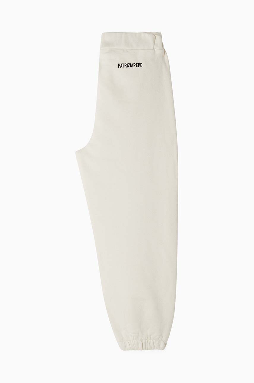 Дитячі бавовняні штани Patrizia Pepe J046 колір білий однотонні 7P0354 в Києві Дитячі бавовняні штани Patrizia Pepe J046 колір білий однотонні 7P0354 в Києві