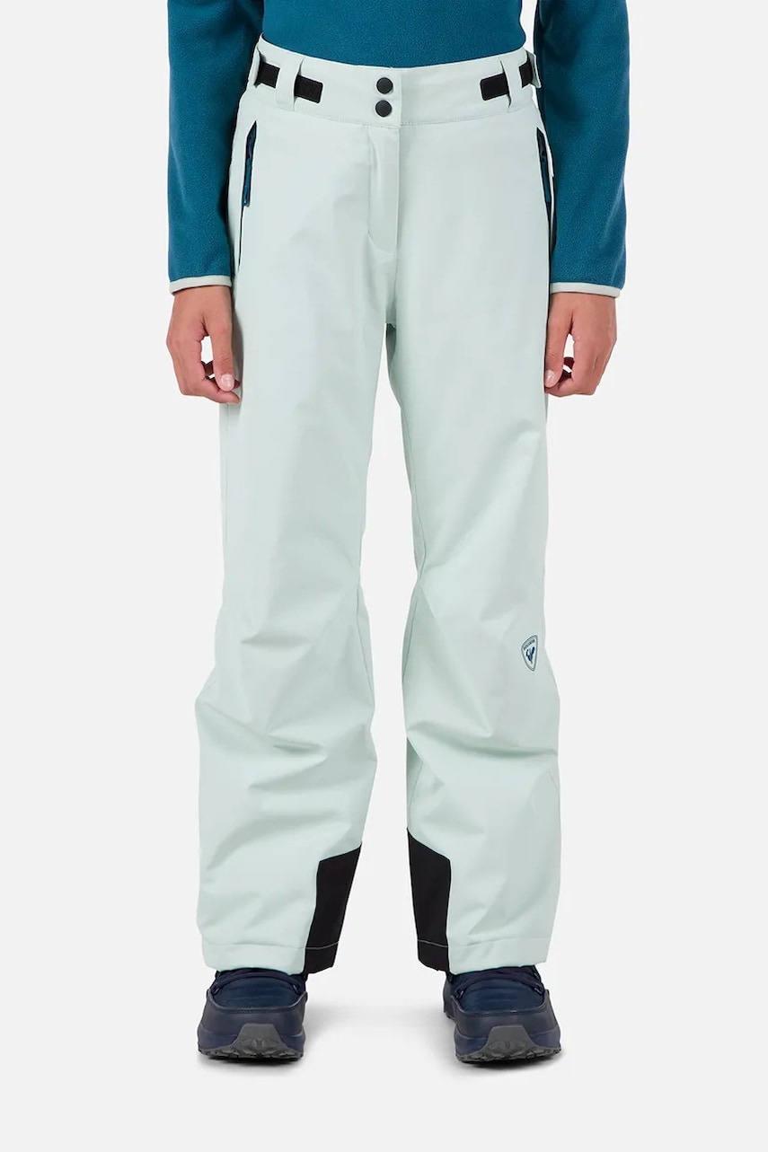 Rossignol pantaloni de schi pentru copii culoarea turcoaz, RLMYP09 Rossignol pantaloni de schi pentru copii culoarea turcoaz, RLMYP09