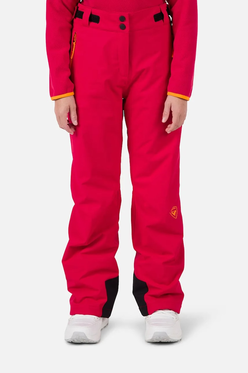 Rossignol pantaloni de schi pentru copii culoarea rosu, RLMYP09 Rossignol pantaloni de schi pentru copii culoarea rosu, RLMYP09
