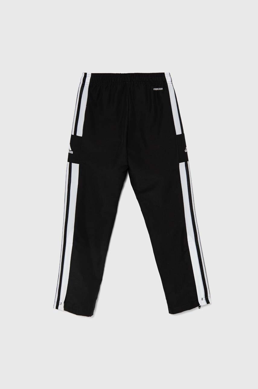 Детские спортивные штаны adidas Performance SQ21 PRE PNT цвет чёрный с аппликацией GK9559