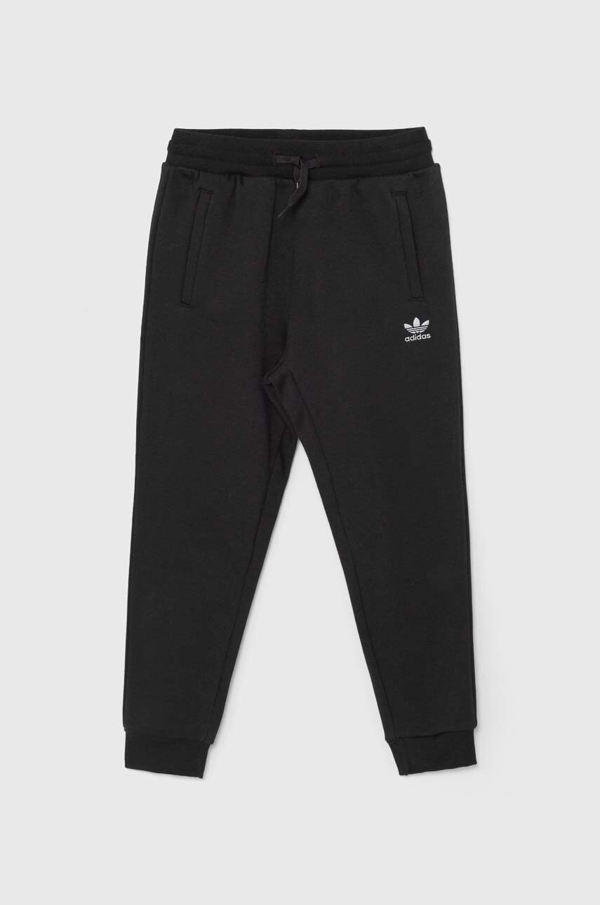 Детские спортивные штаны adidas Originals PANTS цвет чёрный однотонные IW3498 Детские спортивные штаны adidas Originals PANTS цвет чёрный однотонные IW3498