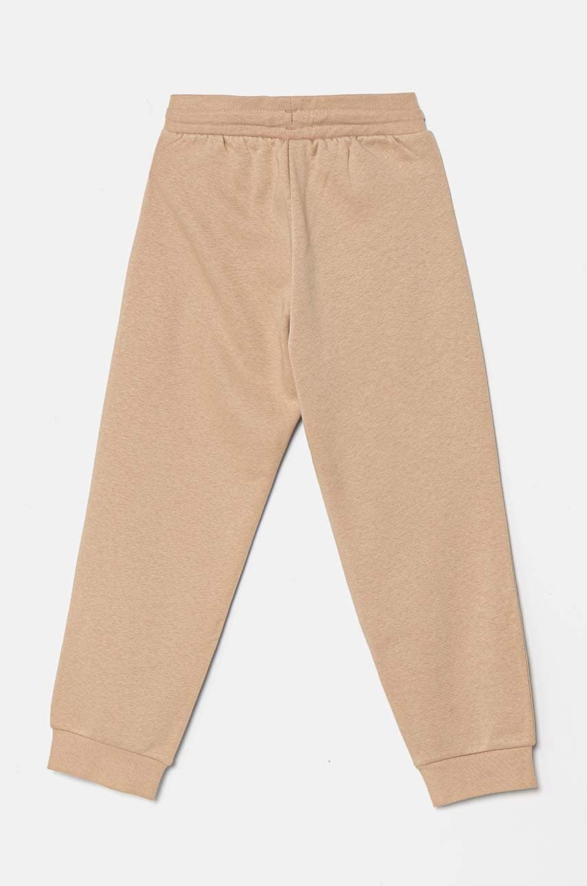 adidas Originals gyerek melegítőnadrág BOYFRIEND PANTS bézs, sima, IX7646 termék 2. képe