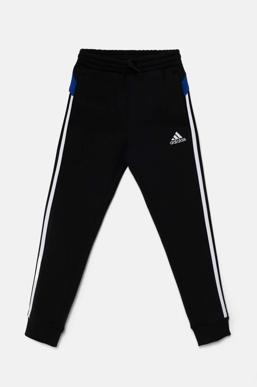 adidas pantaloni de trening pentru copii B PT CB culoarea negru, modelator, JE0322