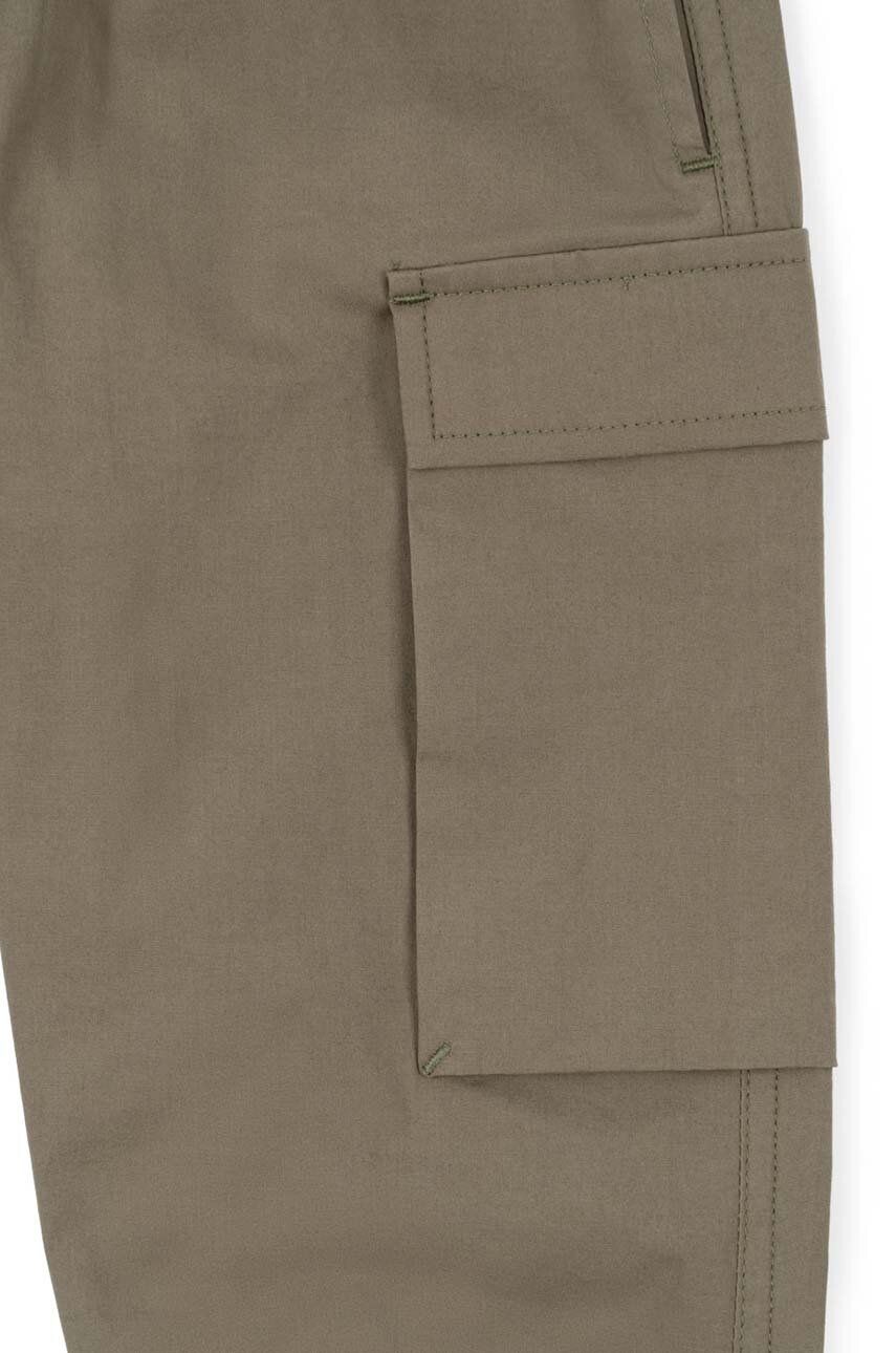 Otroške Hlače Konges Sløjd PEPPE PANTS GOTS Zelena Barva, KS101641