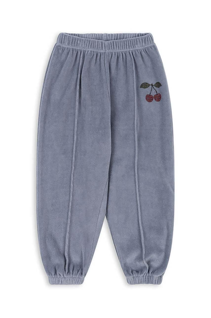 Konges Sløjd pantaloni de trening pentru copii WALLY SWEAT PANTS GOTS neted, KS101732