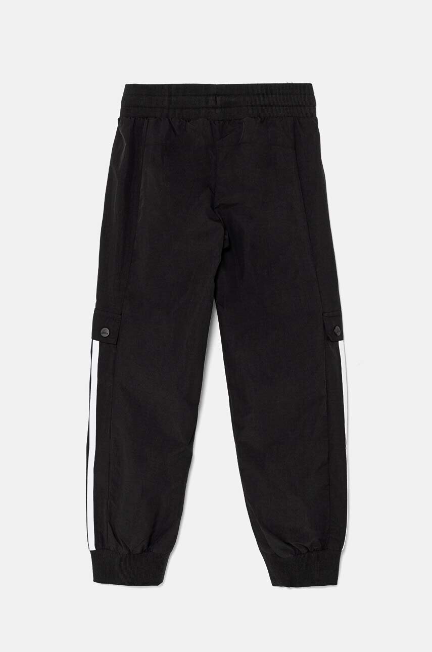 adidas gyerek melegítőnadrág JGAM PANT fekete, nyomott mintás, IV7046 termék 2. képe