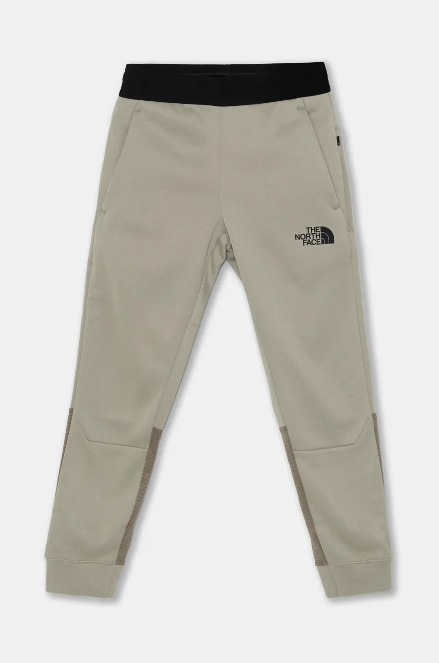 

Детски спортен панталон The North Face MOUNTAIN ATHLETICS JOGGERS в бежово с десен NF0A89HW5II1, Бежов