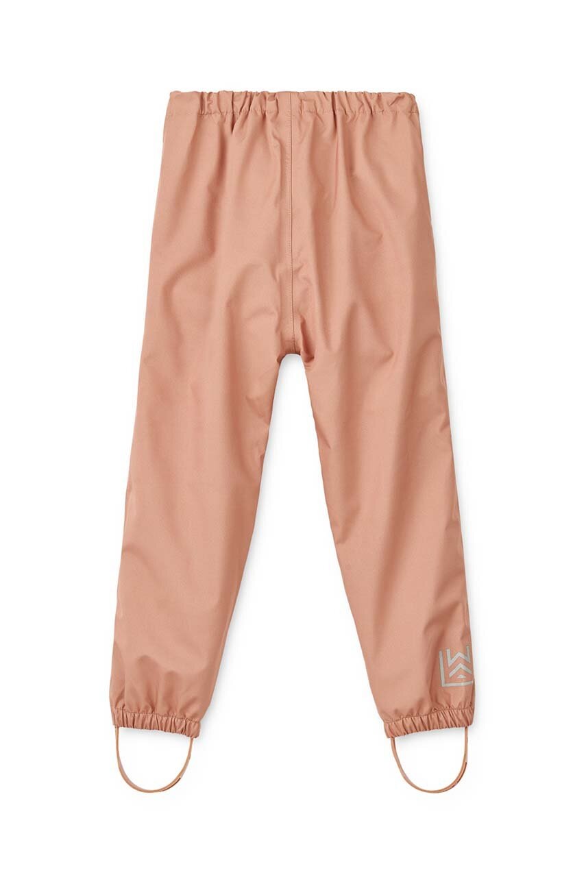 Детские непромокаемые брюки Liewood Pedia Pants цвет оранжевый LW19151