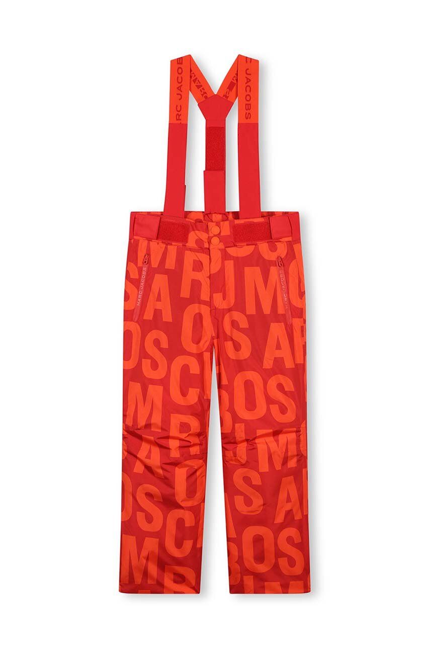 Marc Jacobs pantaloni de schi pentru copii culoarea rosu, W60278