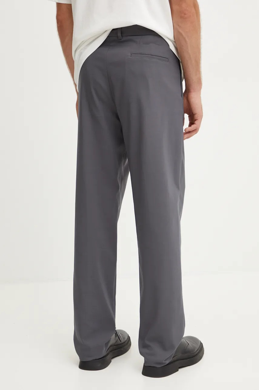 Παντελόνι Iceberg χρώμα: γκρι, B140 0164 φωτογραφία