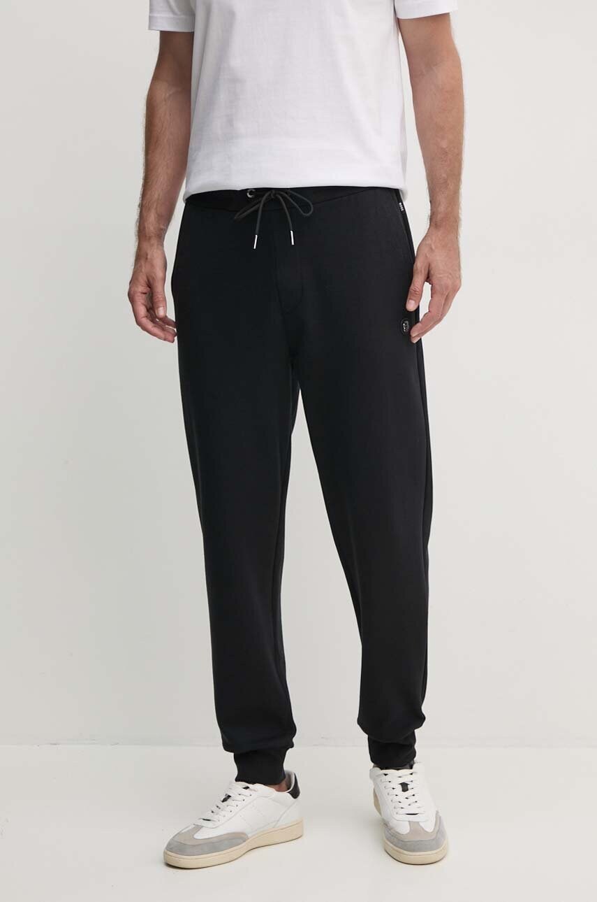 BOSS pantaloni de trening culoarea negru, neted, 50520322