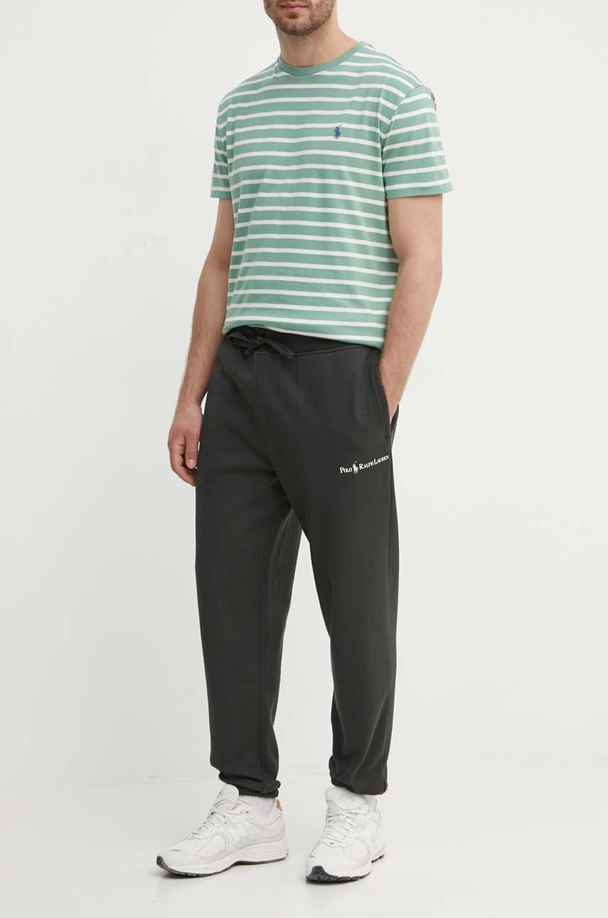 

Спортен панталон Polo Ralph Lauren в сиво с изчистен дизайн 710950135001, Сив