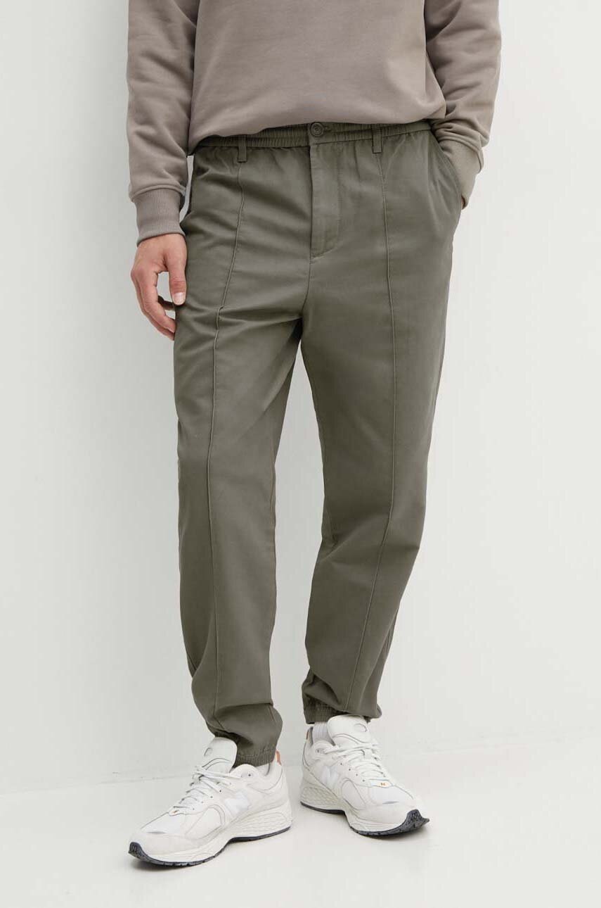 

Памучен панталон Armani Exchange в сиво 6DZPL4 ZN5WZ, Сив
