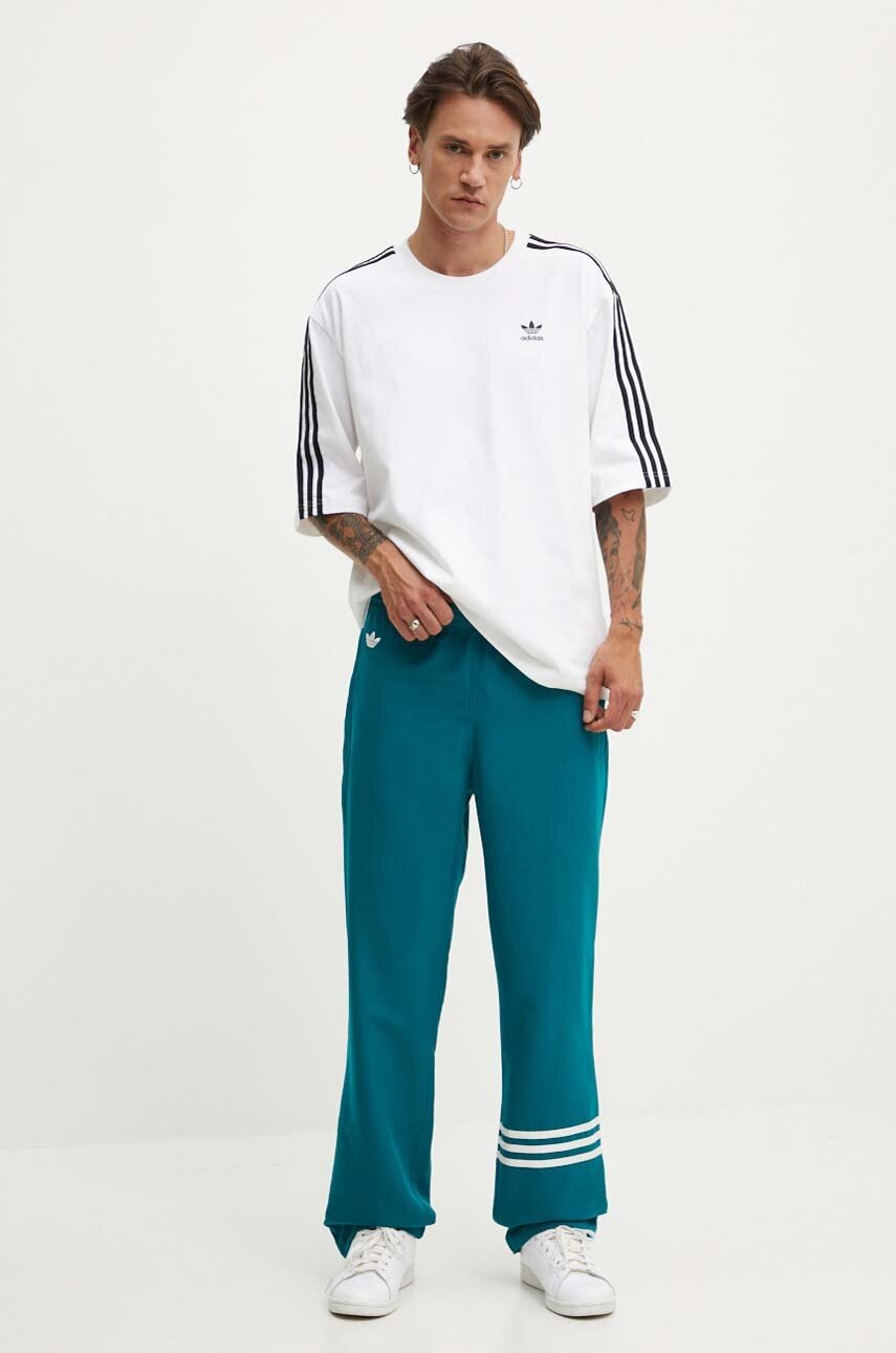 Παντελόνι φόρμας adidas Originals Neuclassics χρώμα: τιρκουάζ, JF9160 φωτογραφία