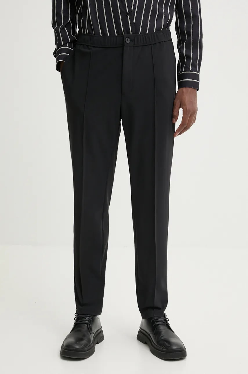 Theory pantaloni barbati, culoarea negru, mulata, L0197218 Theory pantaloni barbati, culoarea negru, mulata, L0197218