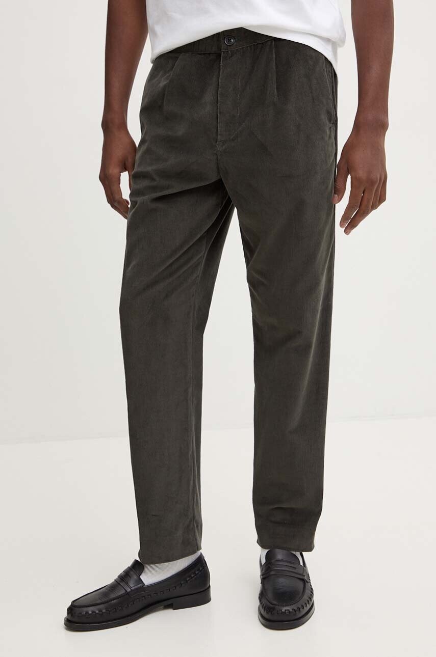 PS Paul Smith pantaloni barbati, culoarea verde, drept, M2R.801Y.N22223 PS Paul Smith pantaloni barbati, culoarea verde, drept, M2R.801Y.N22223