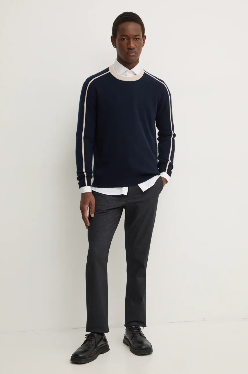 Брюки PS Paul Smith мужские цвет чёрный облегающие M2R.922P.N22214 Брюки PS Paul Smith мужские цвет чёрный облегающие M2R.922P.N22214