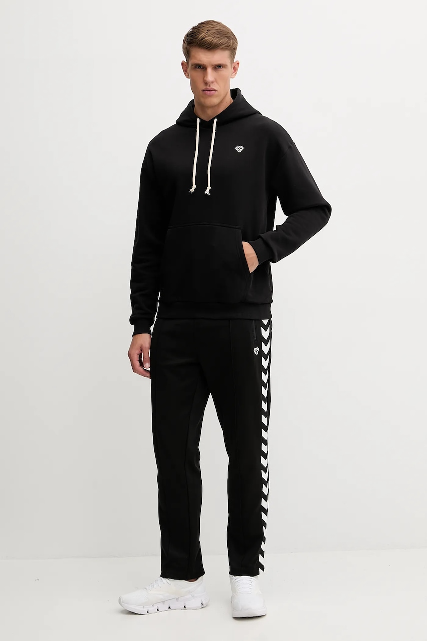Спортивные штаны Hummel цвет синий узор 225252 Спортивные штаны Hummel цвет синий узор 225252