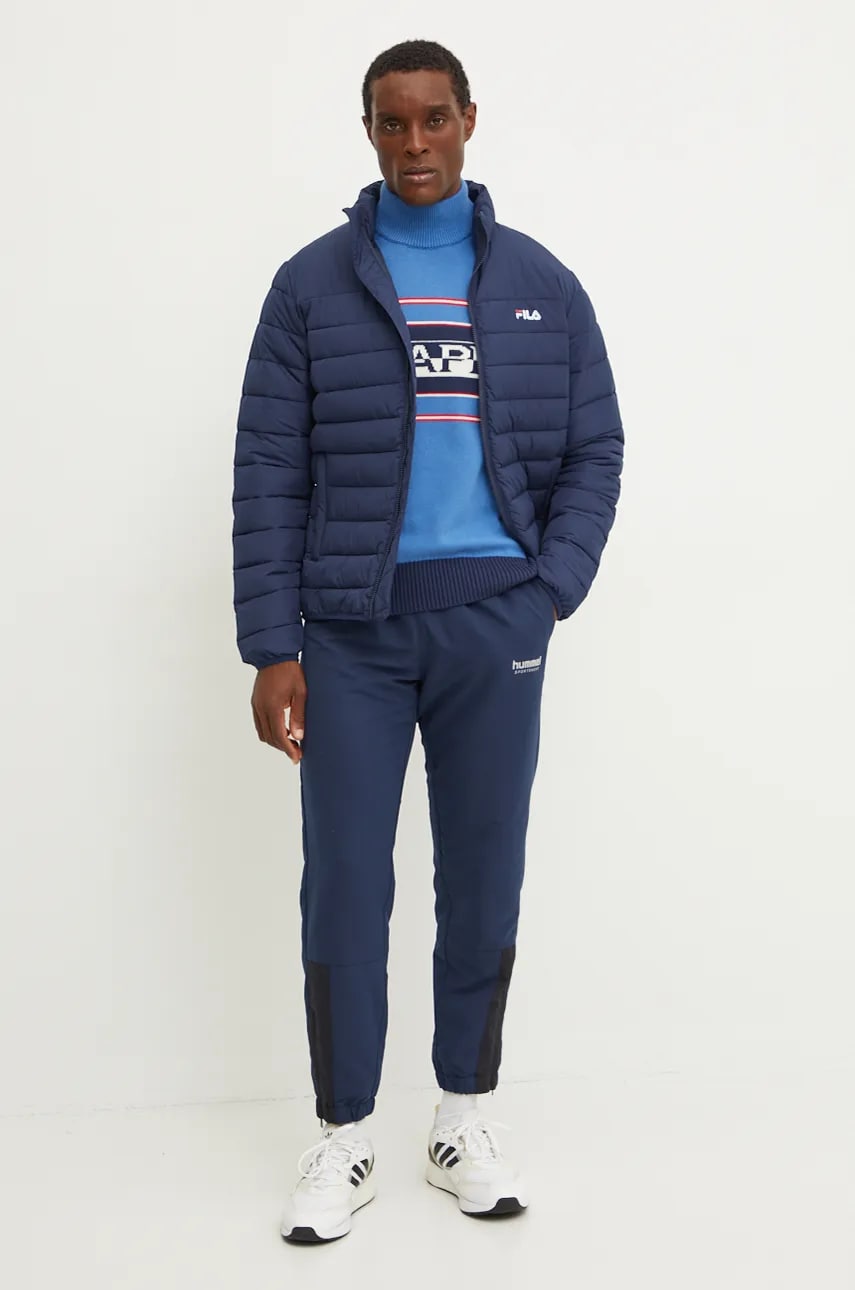 Спортивные штаны Hummel цвет синий однотонные 226089 Спортивные штаны Hummel цвет синий однотонные 226089