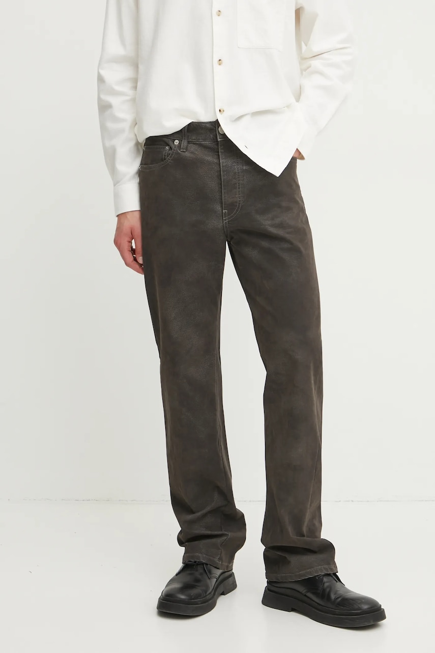 Sunflower pantaloni barbati, culoarea gri, drept, 4158 Sunflower pantaloni barbati, culoarea gri, drept, 4158