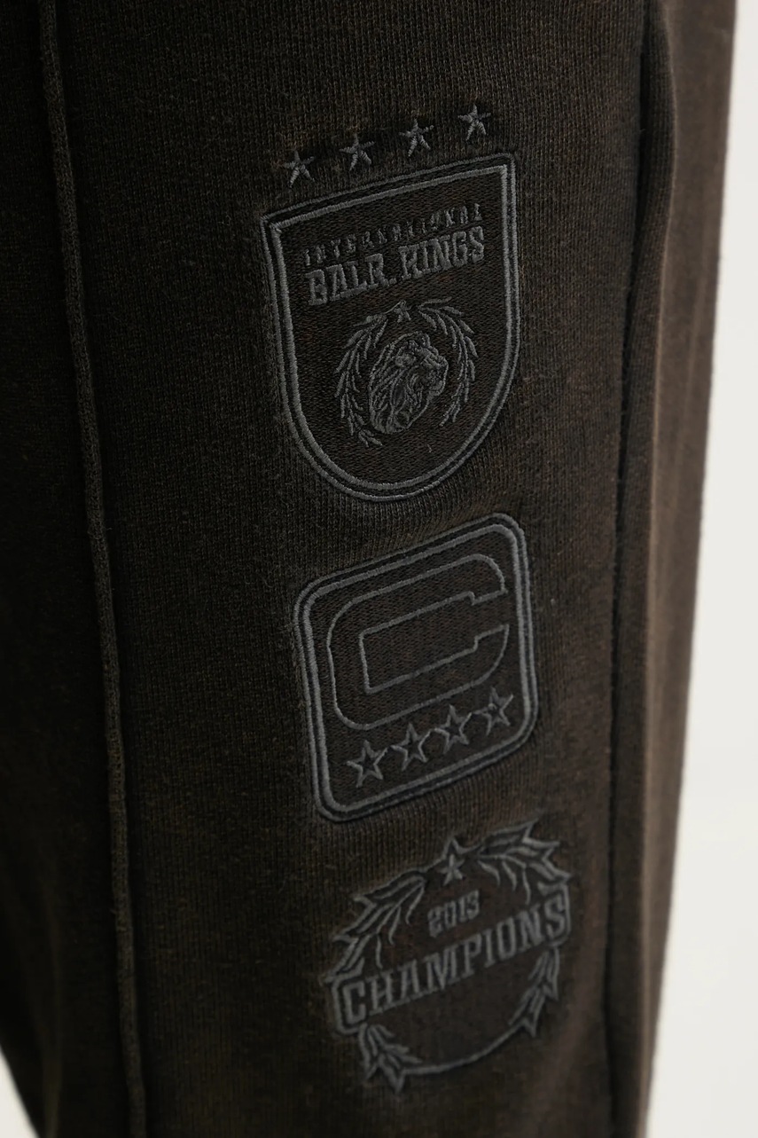 Бавовняні спортивні штани BALR. NFL x BALR. колір чорний однотонні B1411 1126 