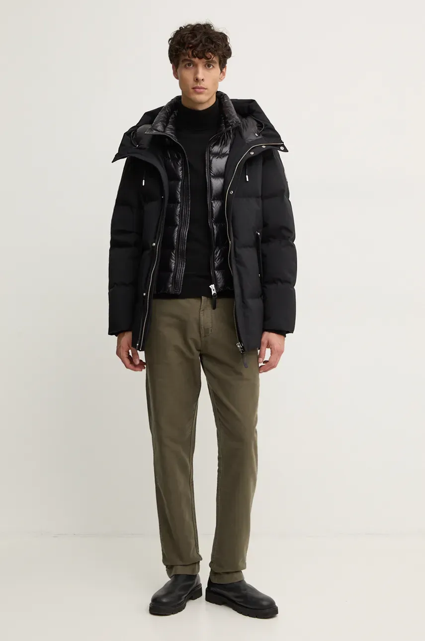 Хлопковые брюки Barbour цвет зелёный прямые MTR0738 Хлопковые брюки Barbour цвет зелёный прямые MTR0738